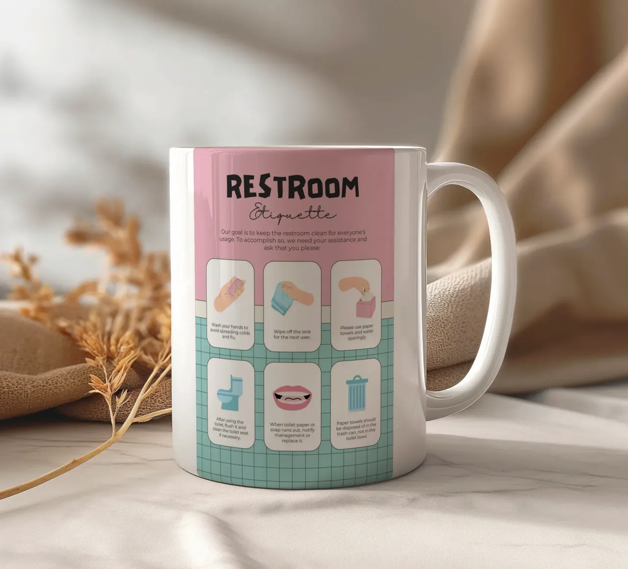 Galateo dei bagni tazza in ceramica da mazzihanq