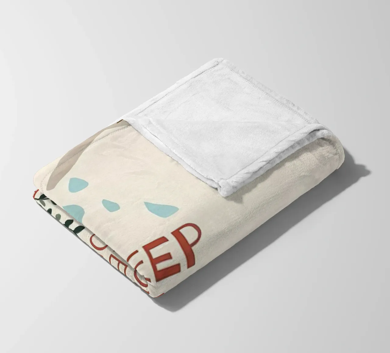 Continuare ad andare avanti, continuare a crescere coperta in pile da bonglantrungmuoi