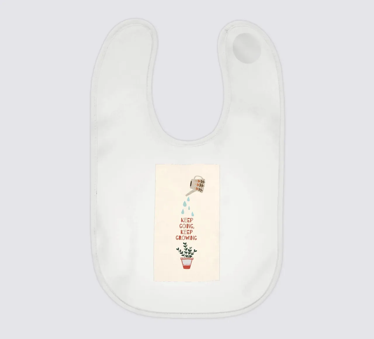 Continuare ad andare avanti, continuare a crescere bavaglino da bonglantrungmuoi