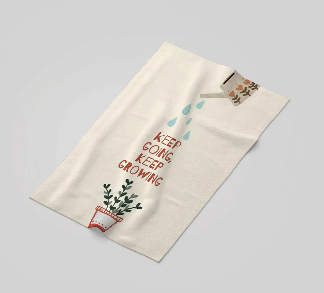 Continuare ad andare avanti, continuare a crescere telo mare da bonglantrungmuoi