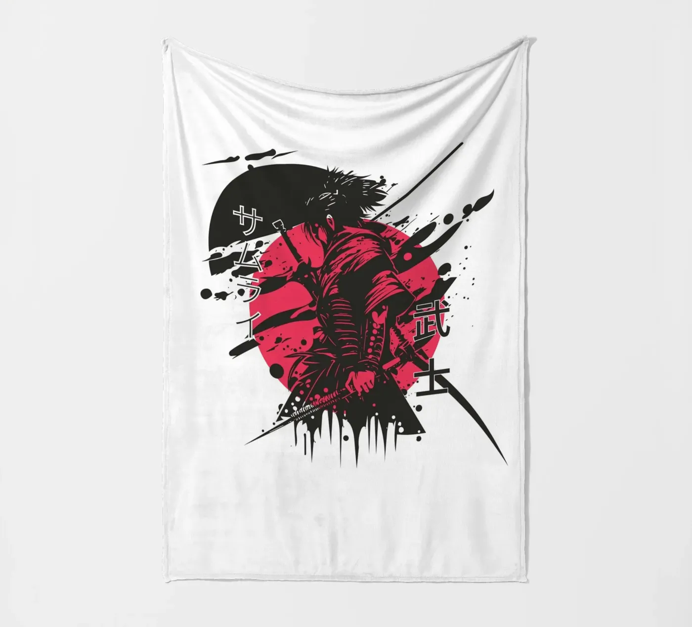 Samurai Fleecedecke von mazzihanq