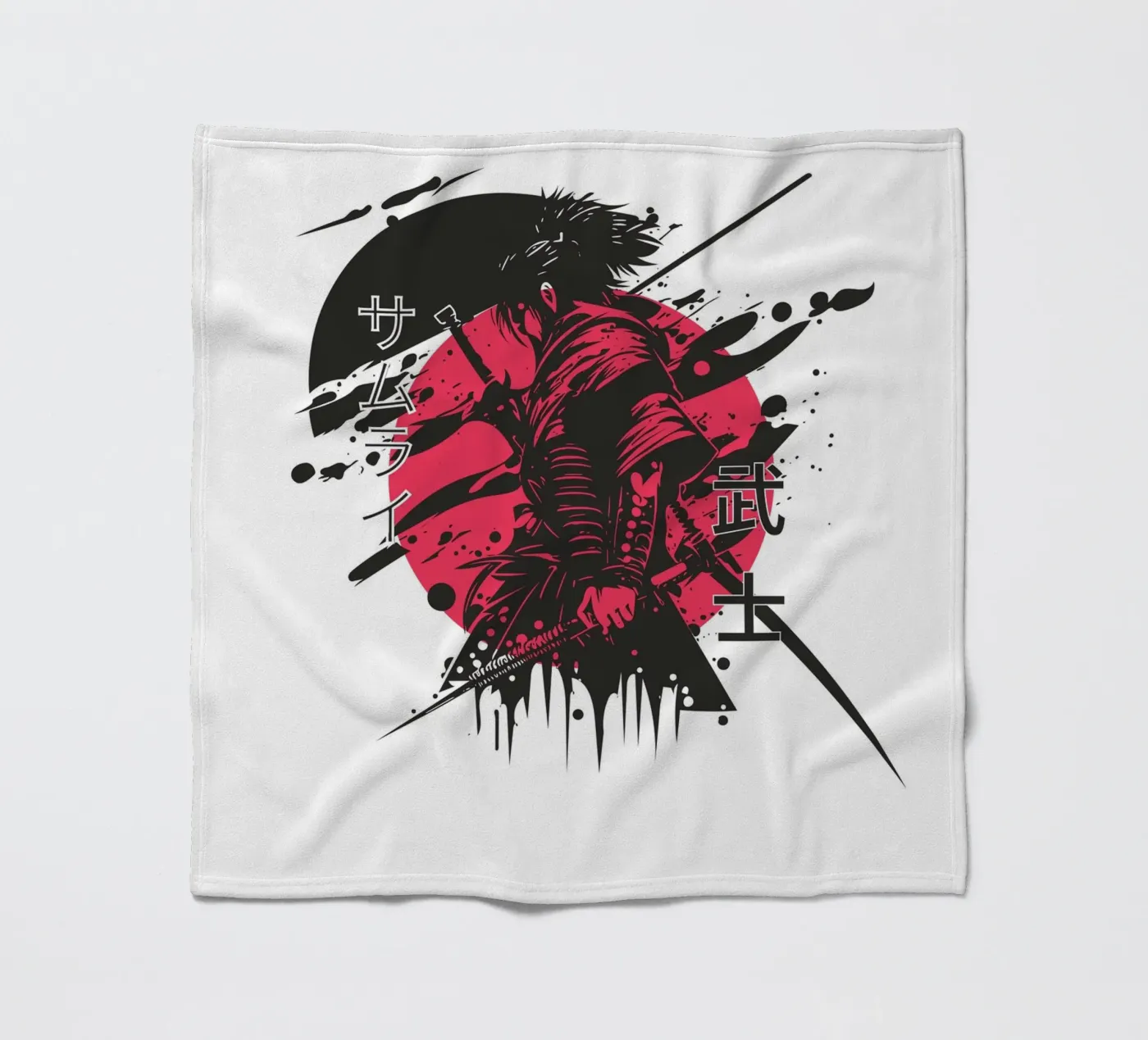 samurai fleecedeken van mazzihanq