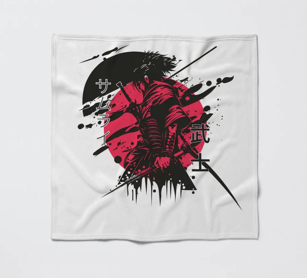 Samurai Fleecedecke von mazzihanq