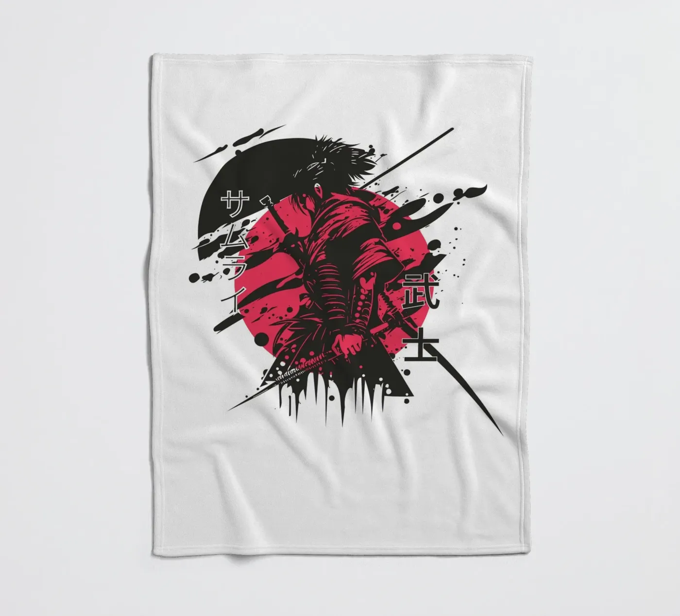 Samurai Fleecedecke von mazzihanq