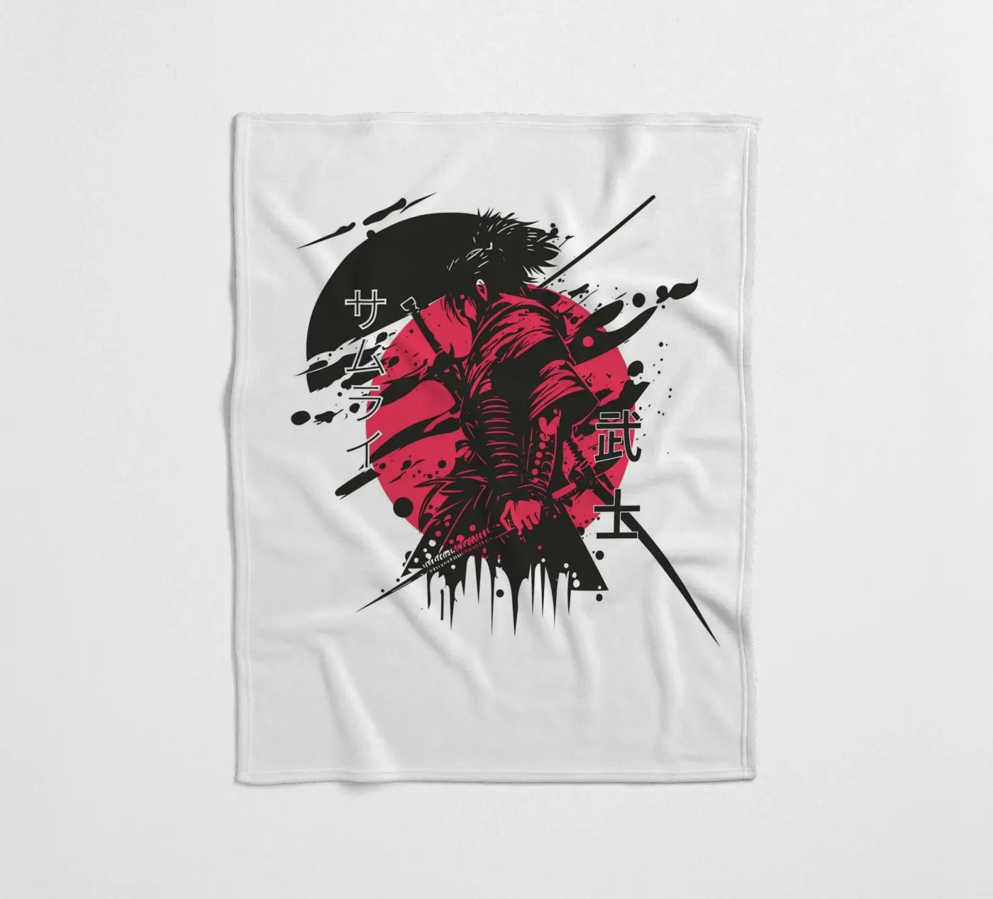 Samurai Fleecedecke von mazzihanq