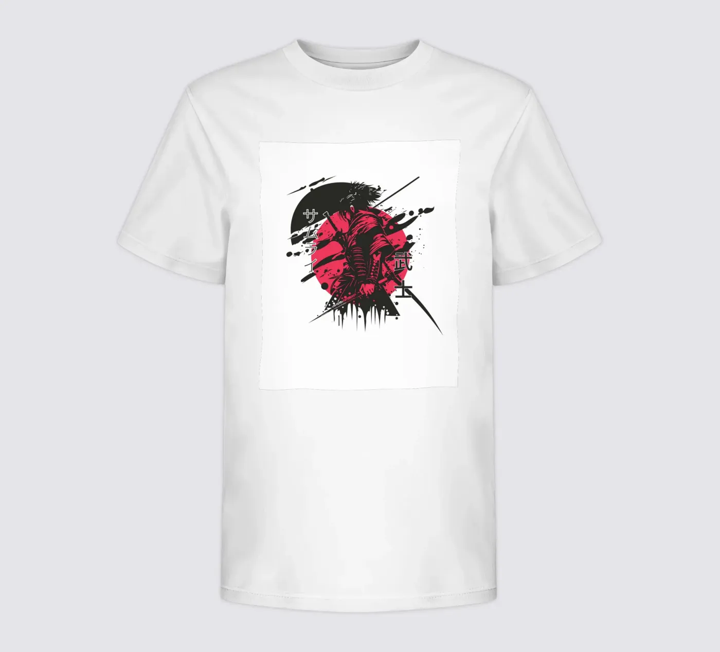 samurai t-shirt bambini da mazzihanq