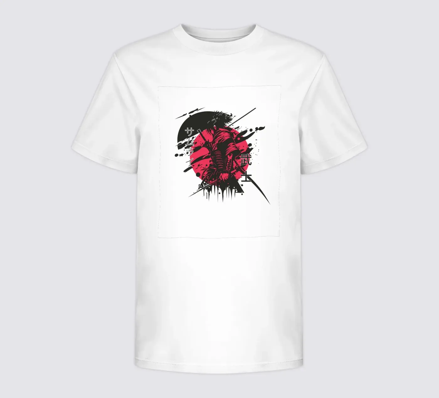 samurai t-shirt bambini da mazzihanq