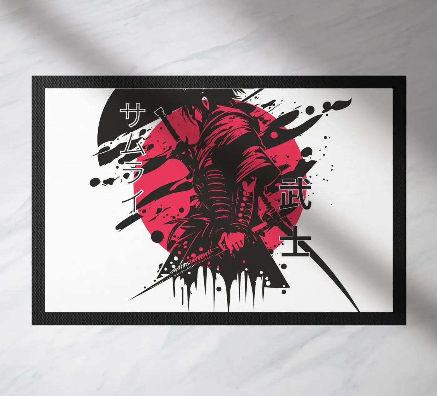 Samurai Fußmatte von mazzihanq