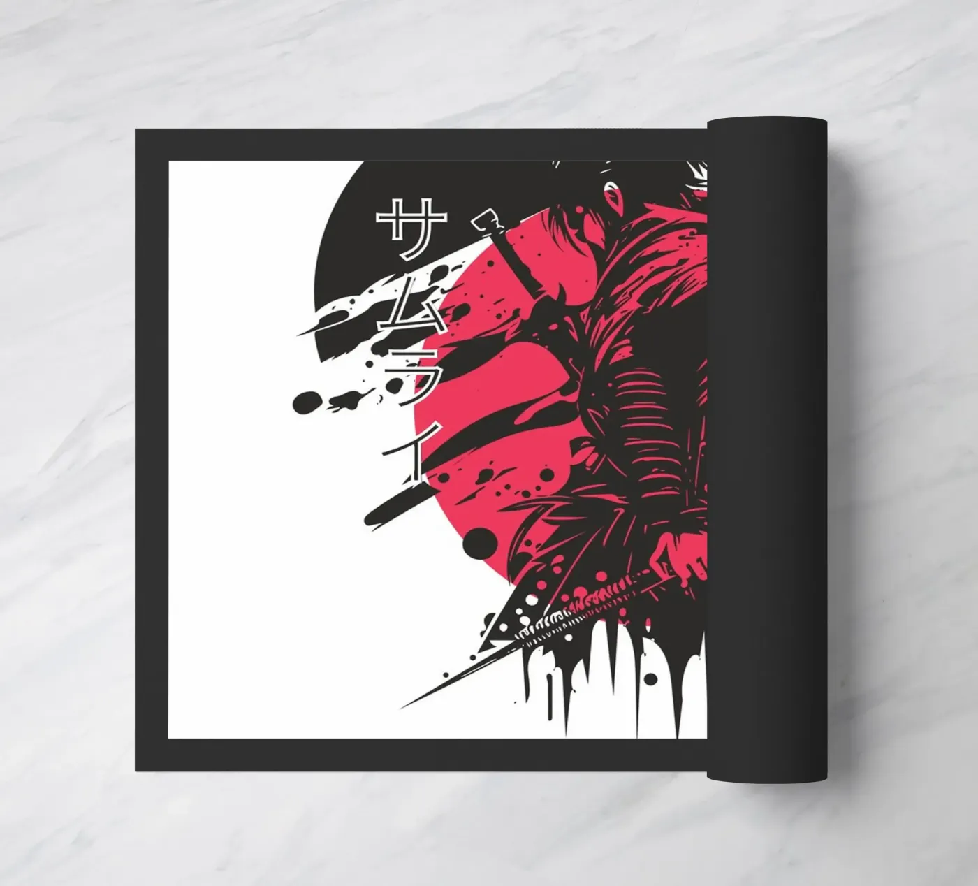 Samurai Fußmatte von mazzihanq