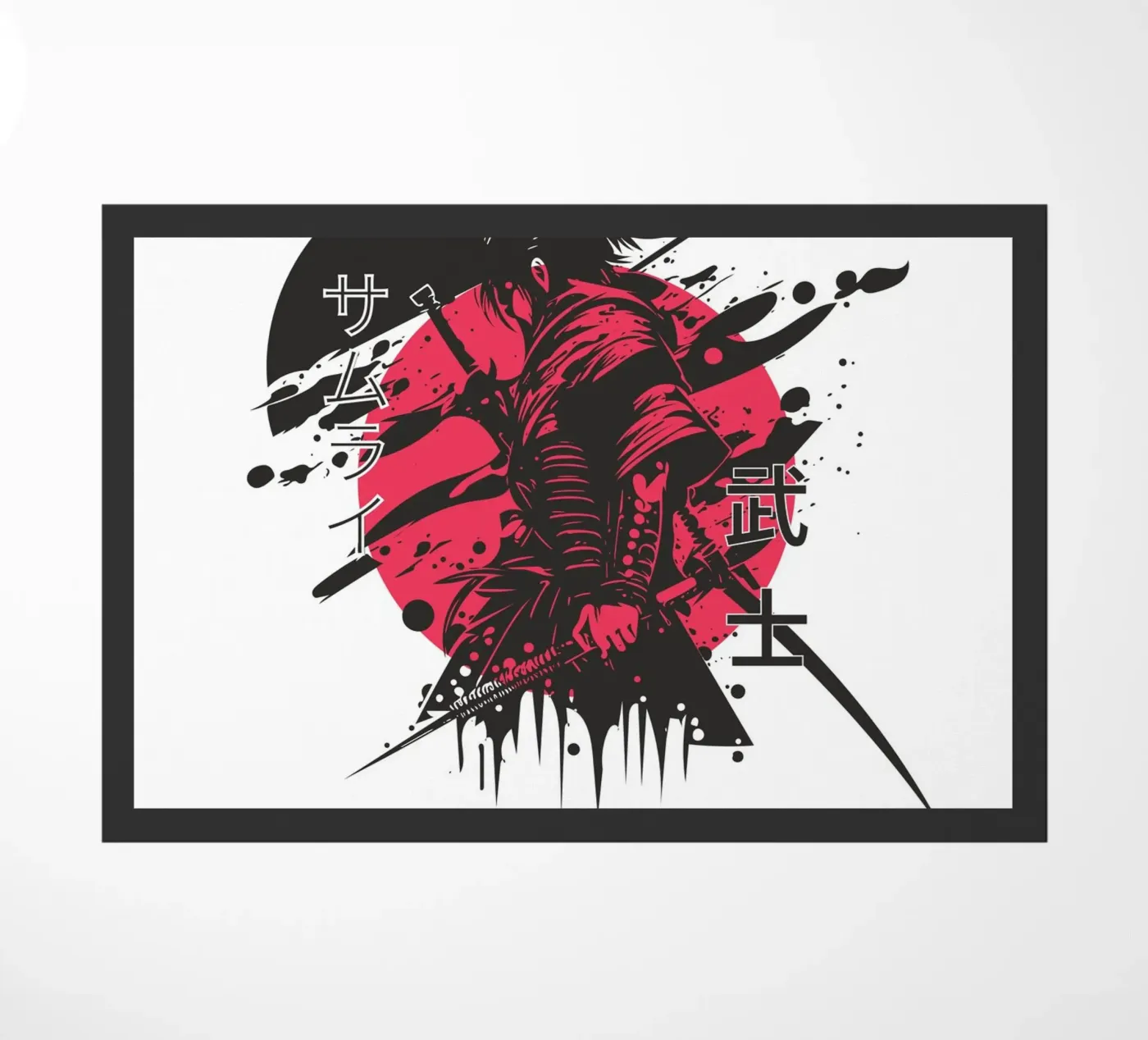 Samurai Fußmatte von mazzihanq