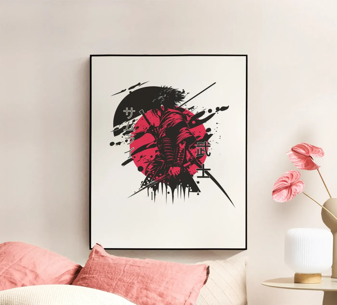 samurai Acryl-Glas von mazzihanq