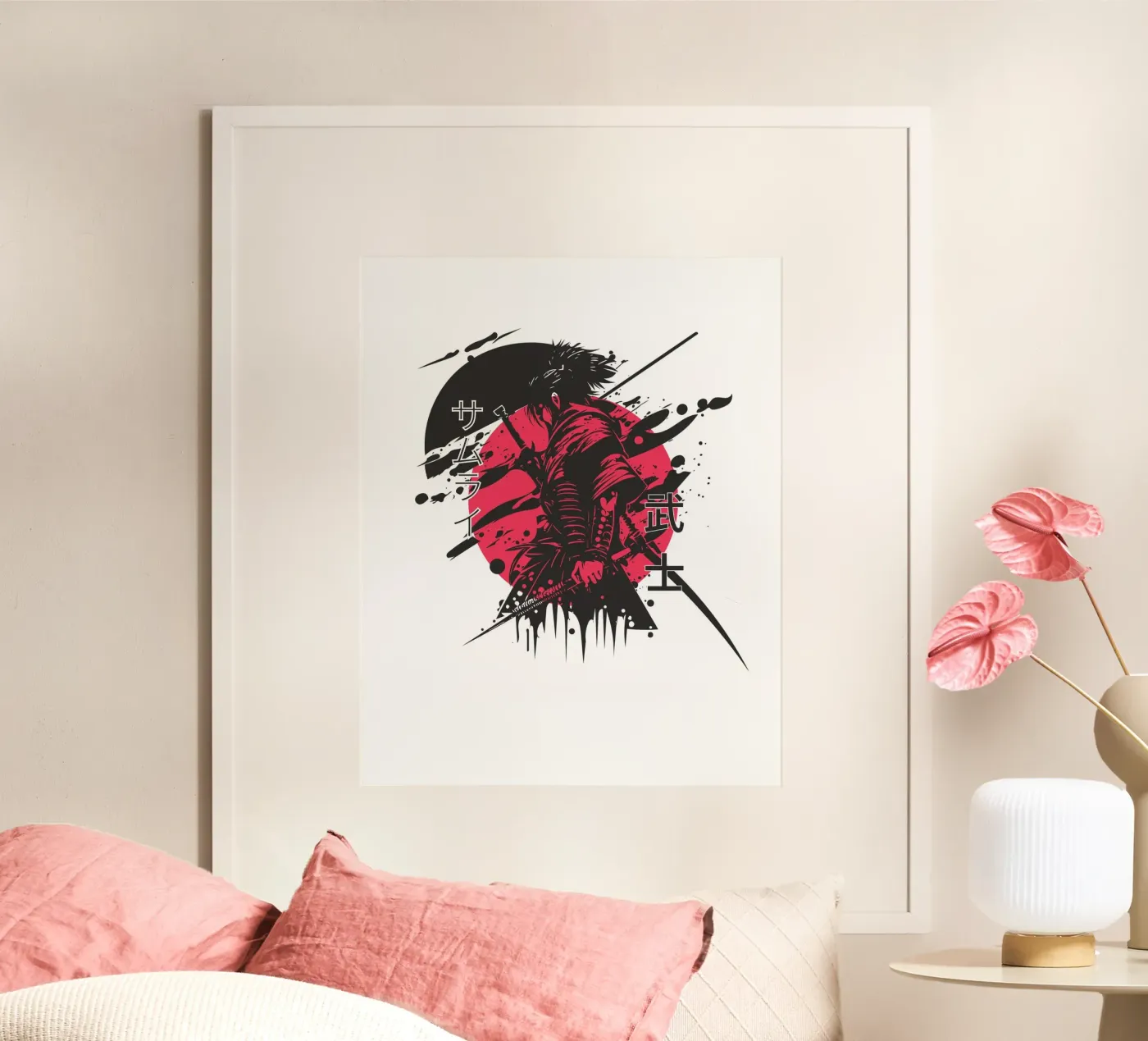 samurai poster by mazzihanq