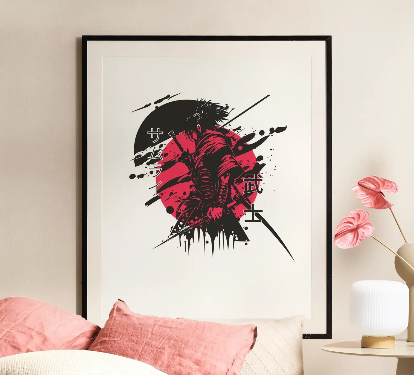 samurai poster by mazzihanq