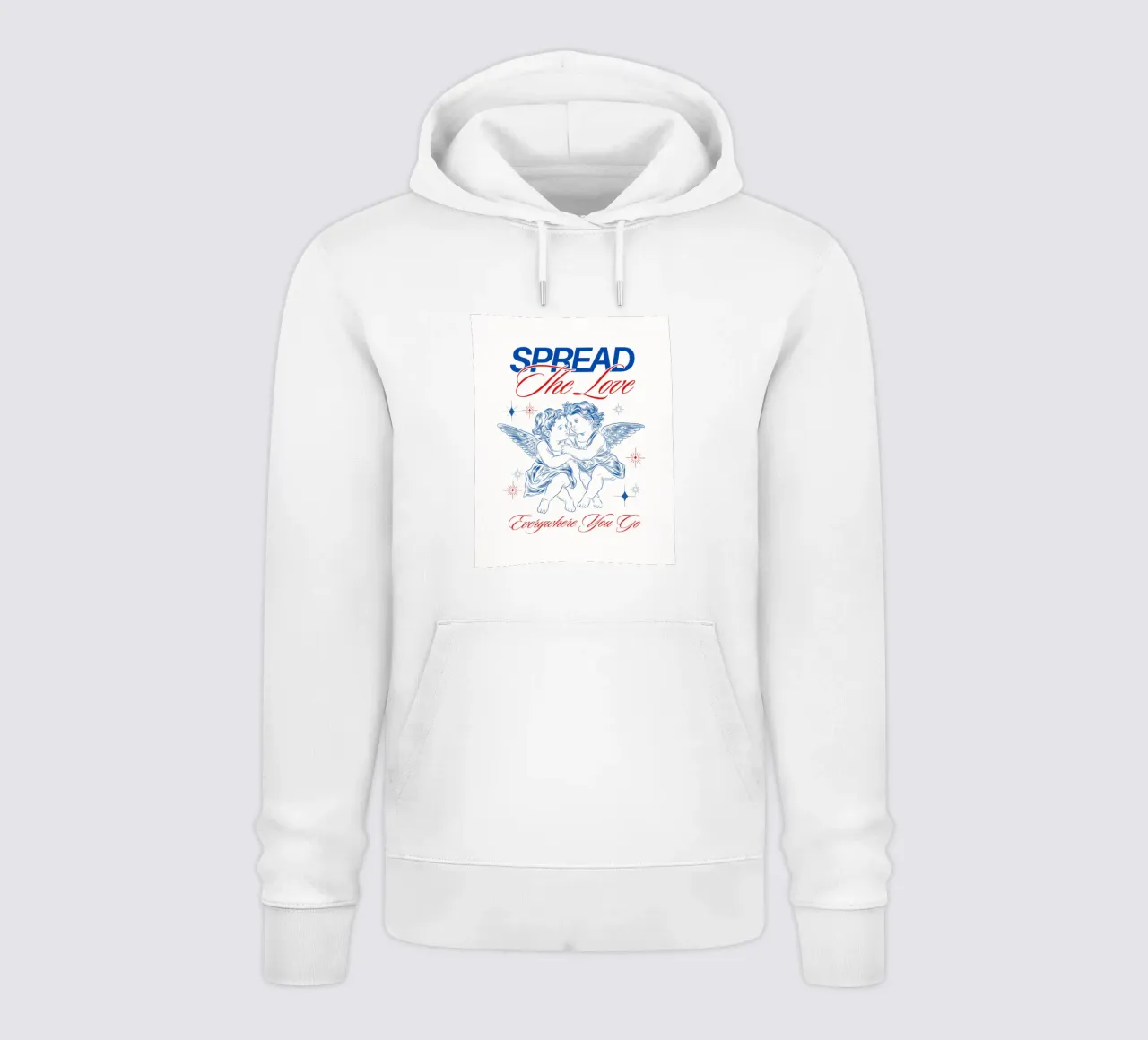 diffondere l'amore felpa con cappuccio da mazzihanq