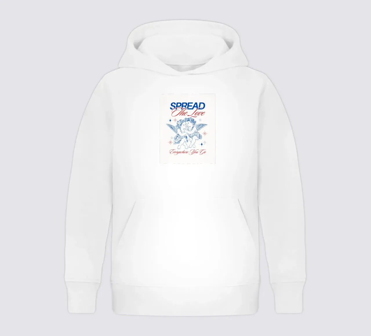 diffondere l'amore felpa bambino con cappuccio da mazzihanq