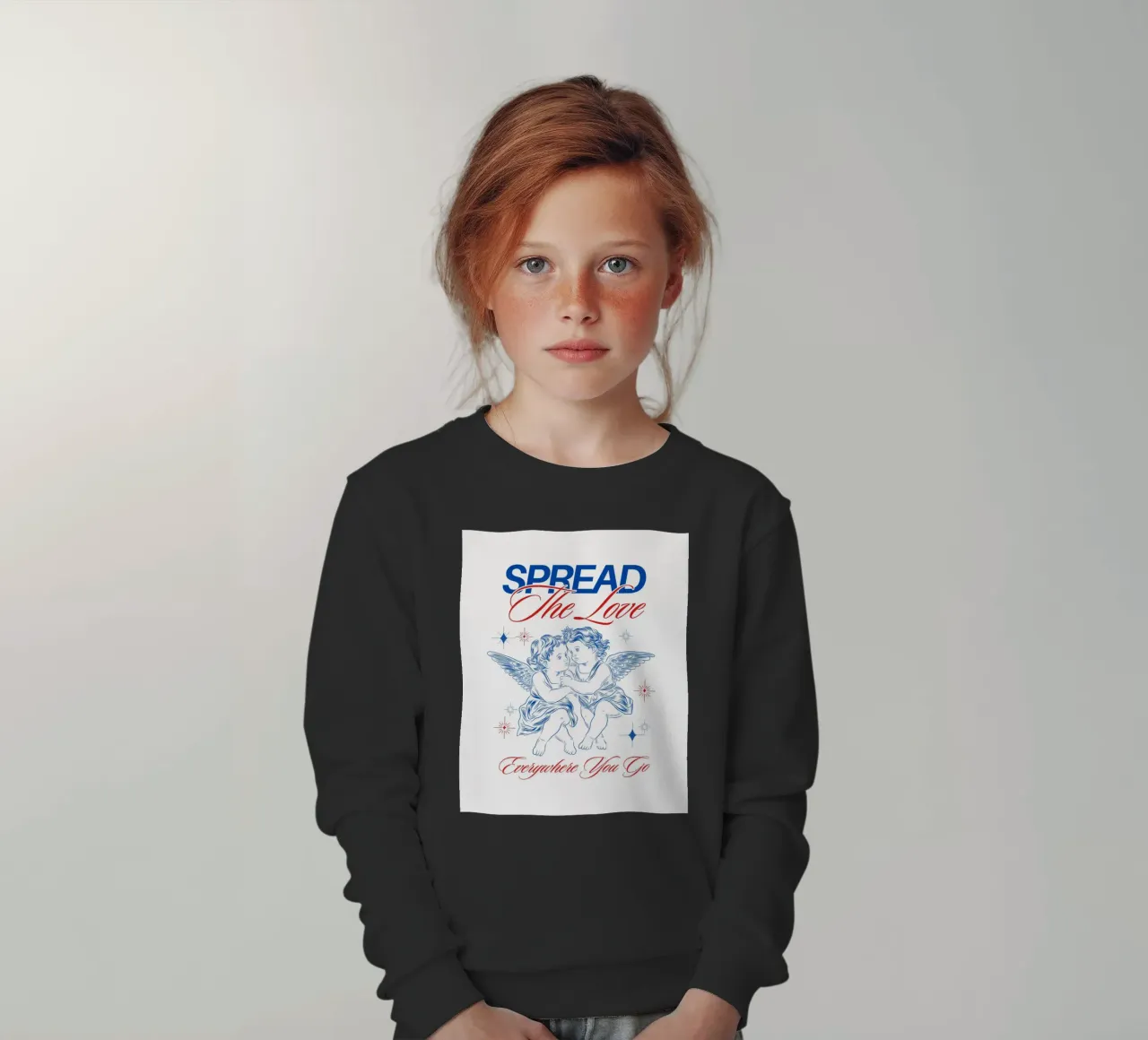 diffondere l'amore felpa bambino da mazzihanq