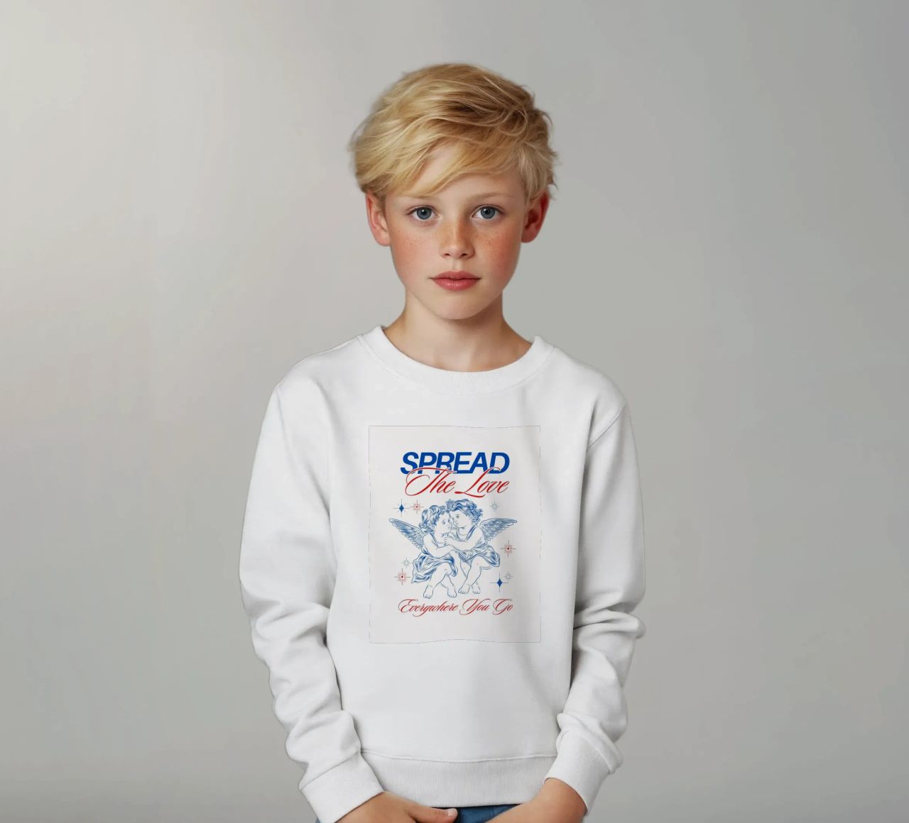 diffondere l'amore felpa bambino da mazzihanq