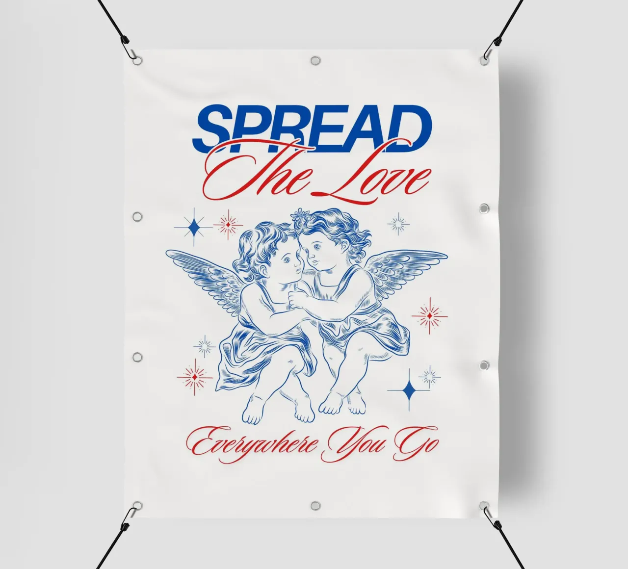 difunde el amor lonas publicitarias de mazzihanq