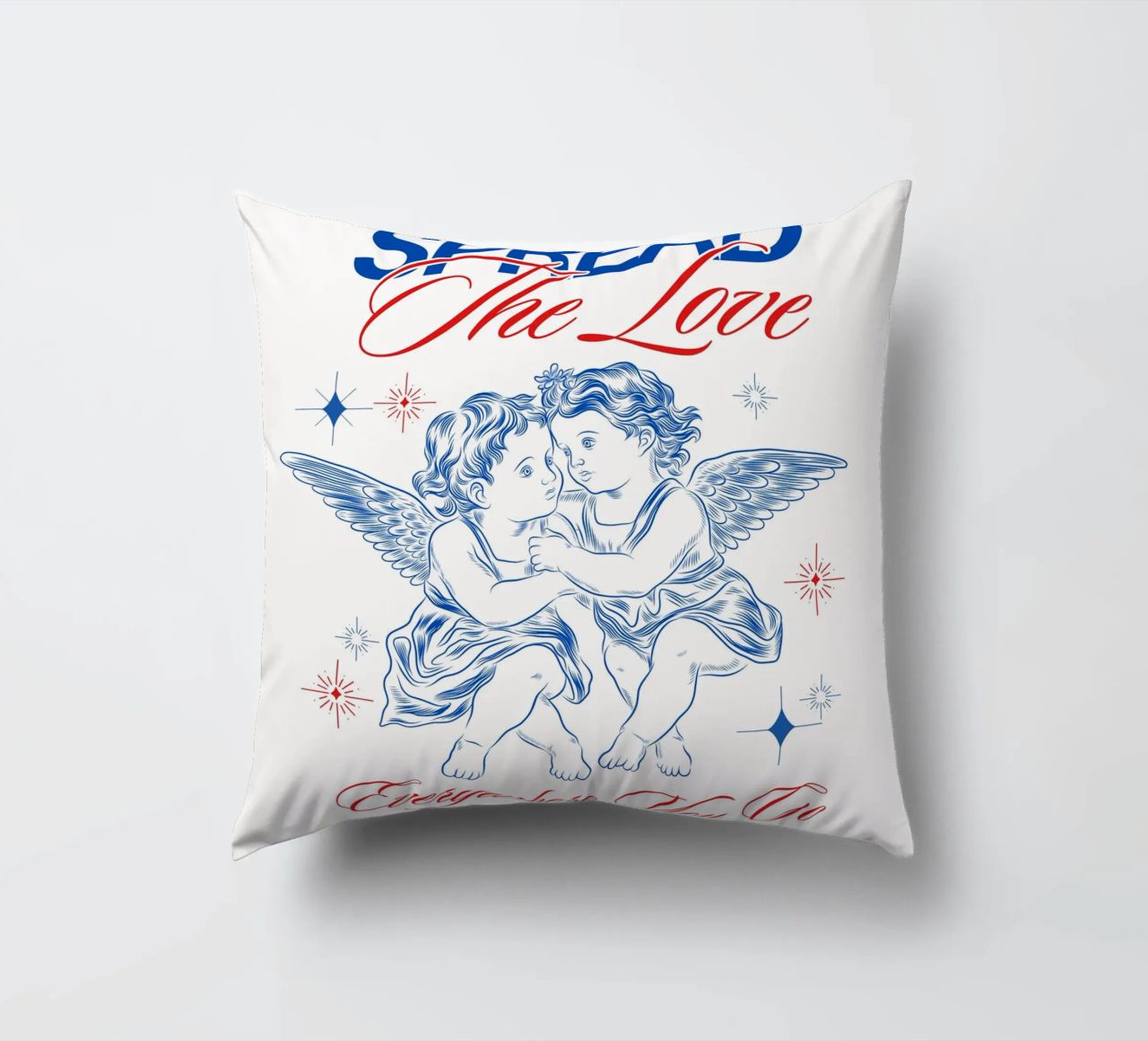 diffondere l'amore cuscino da mazzihanq