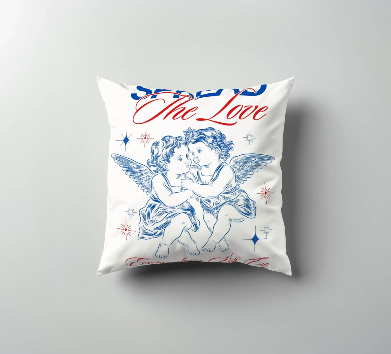 diffondere l'amore cuscino da mazzihanq