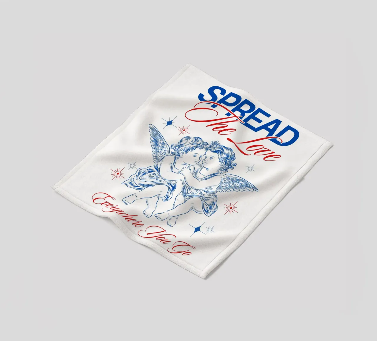 diffondere l'amore coperta in pile da mazzihanq