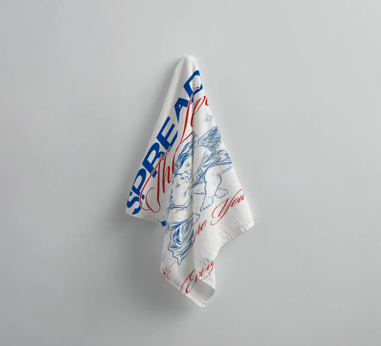 diffondere l'amore asciugamano da bagno da mazzihanq