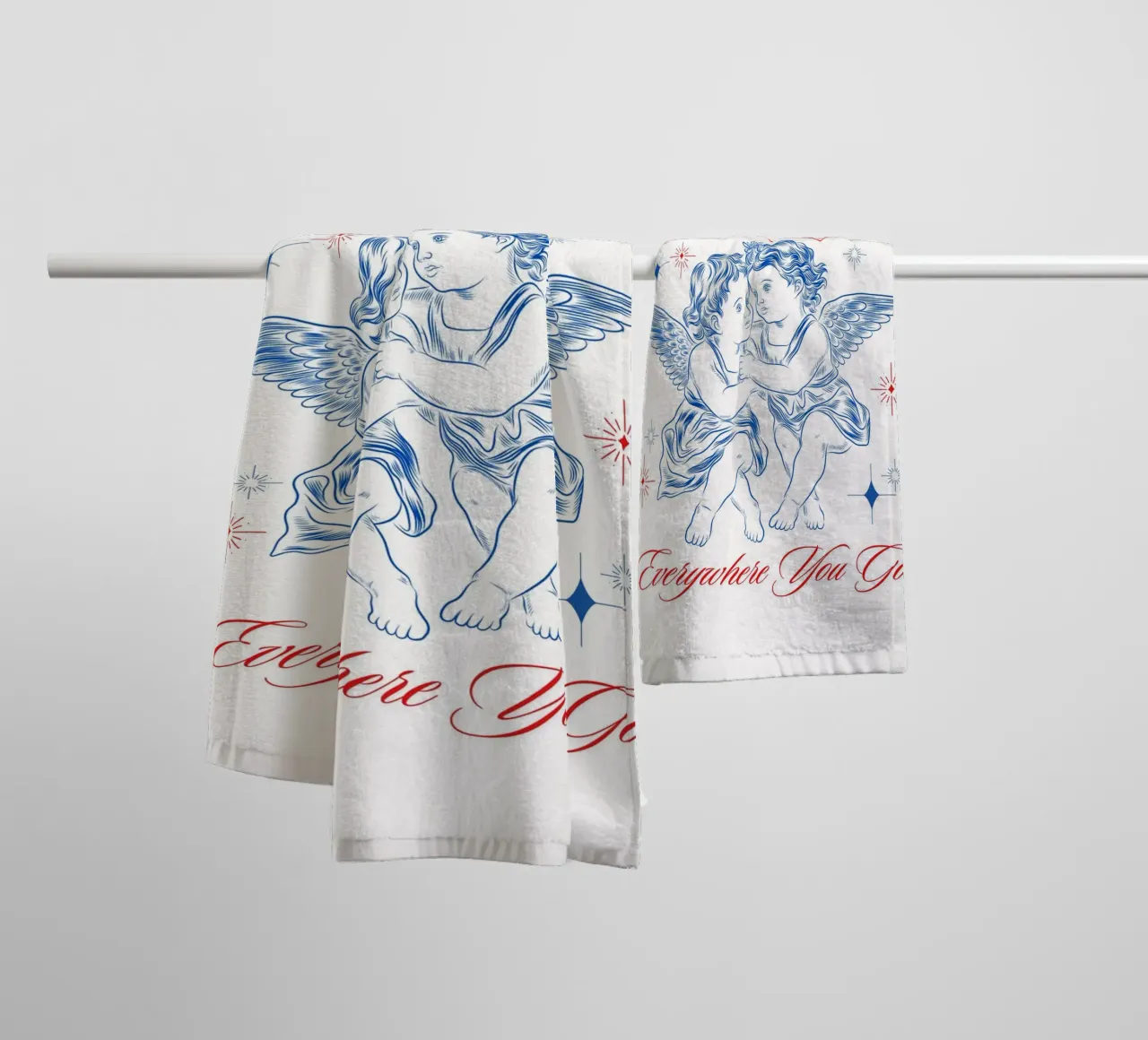 diffondere l'amore asciugamano da bagno da mazzihanq