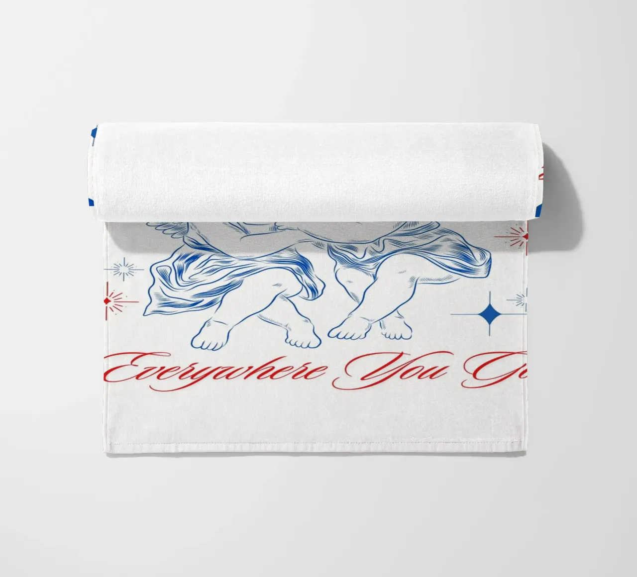 verspreid de liefde strandhanddoek van mazzihanq