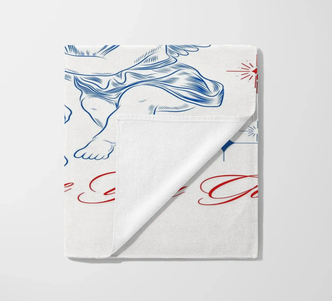verspreid de liefde strandhanddoek van mazzihanq