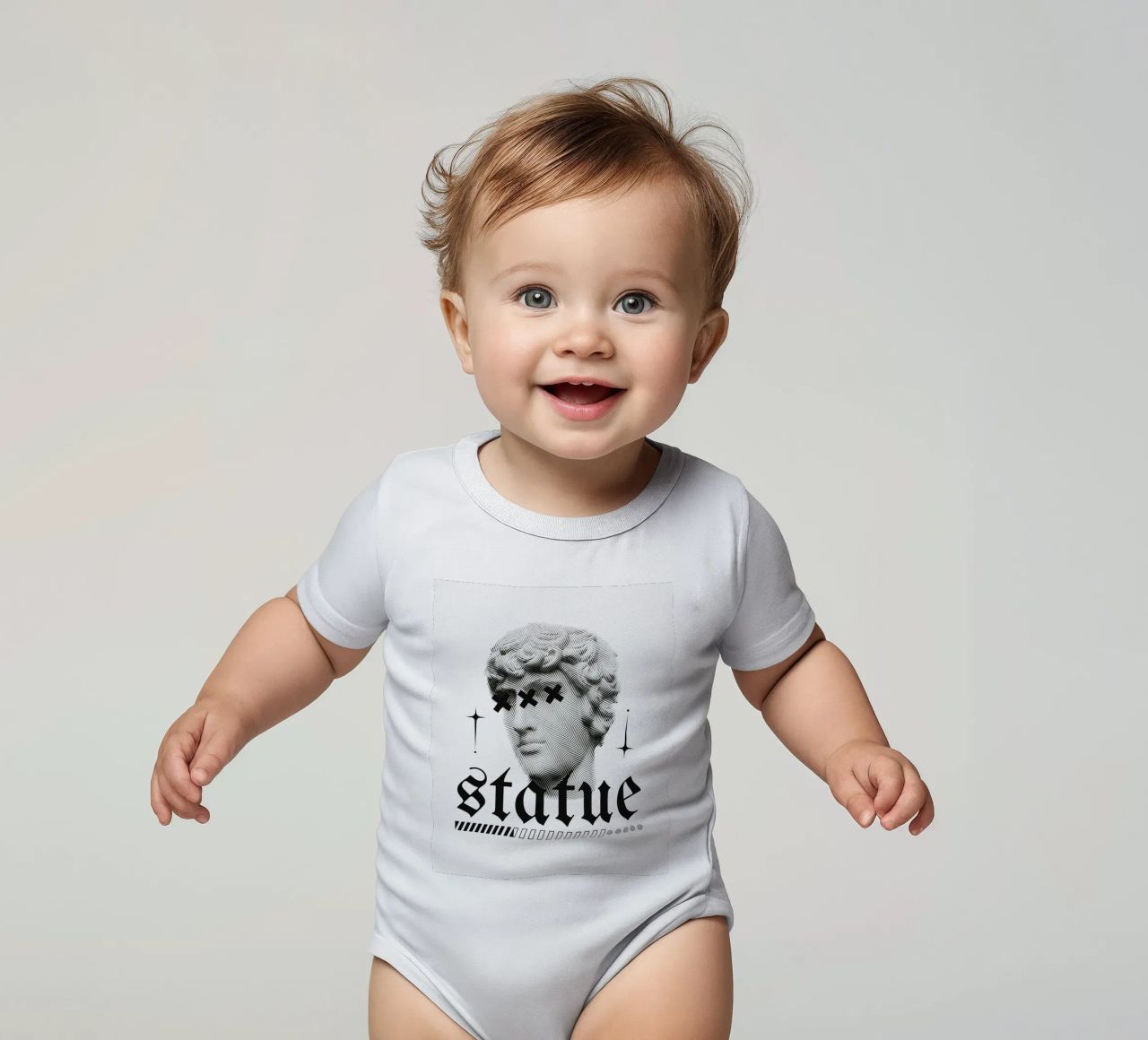 Statue Kurzarm Babybody von mazzihanq