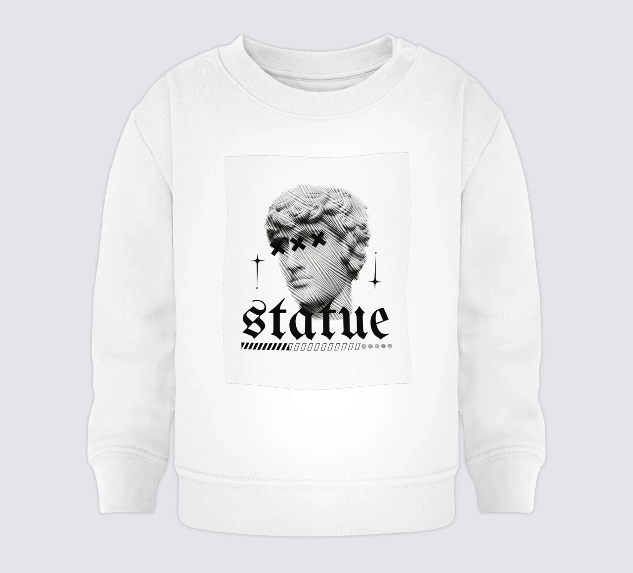 statua felpa neonato da mazzihanq