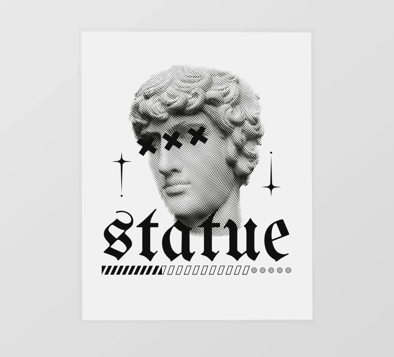 statua telo in pvc da mazzihanq