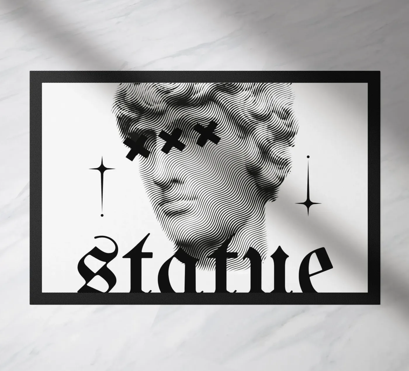 Statue Fußmatte von mazzihanq