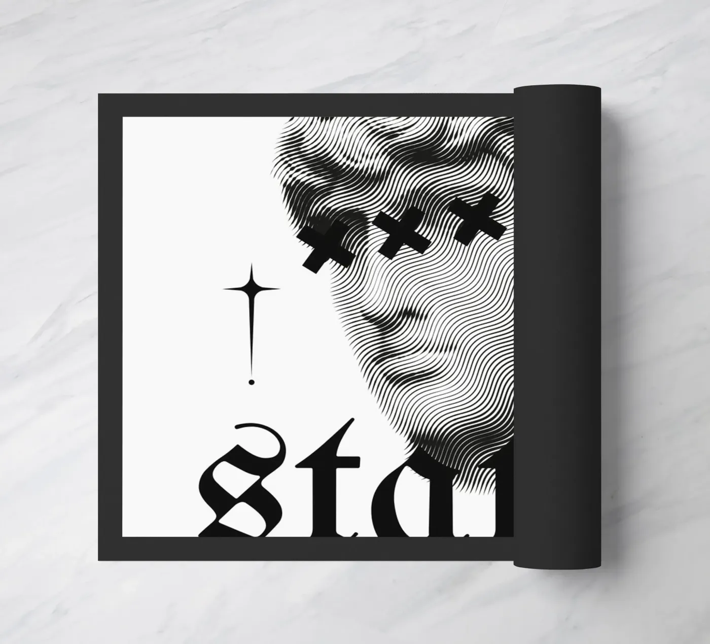 Statue Fußmatte von mazzihanq