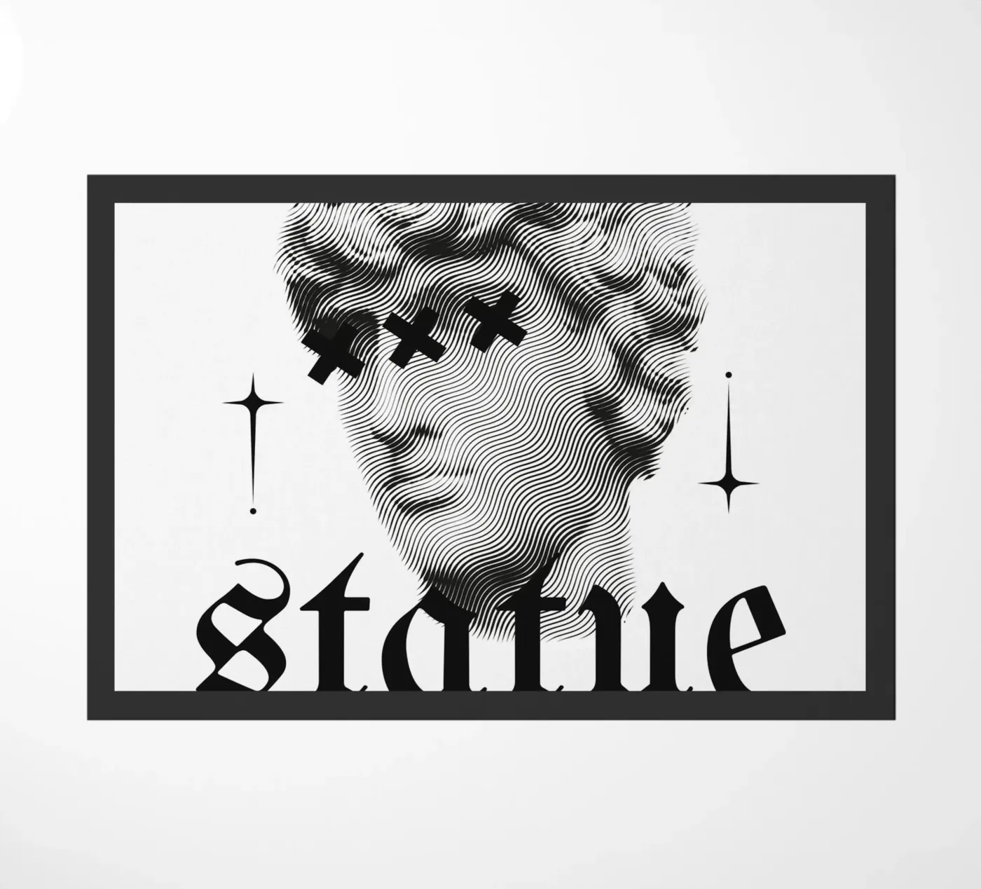 Statue Fußmatte von mazzihanq