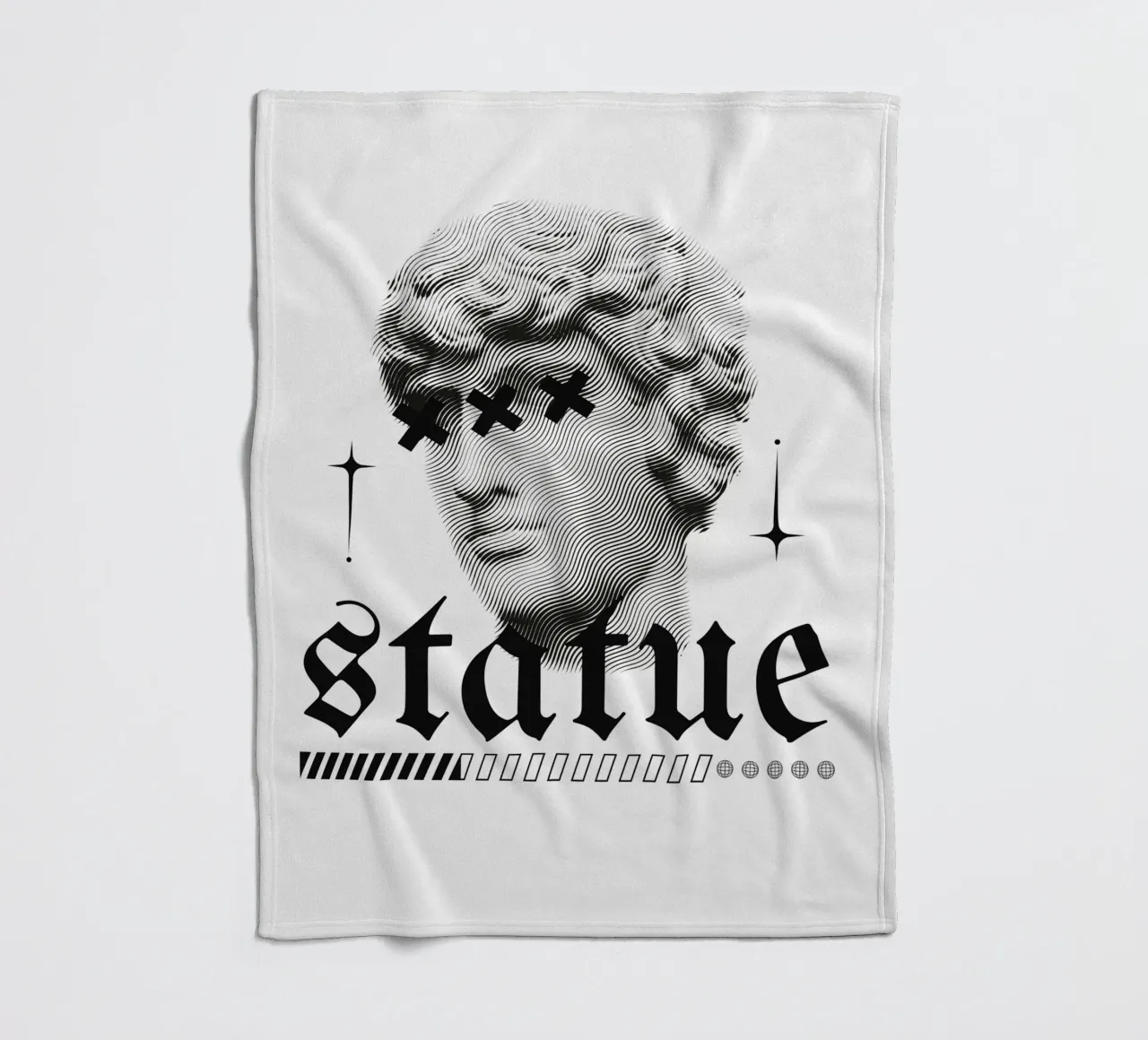 statua coperta in pile da mazzihanq