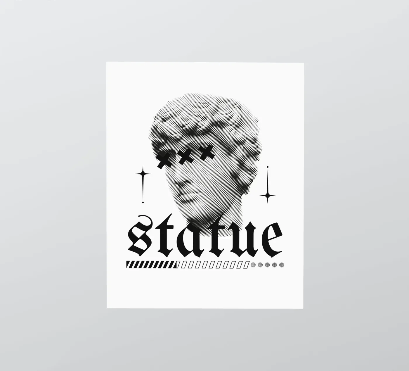 statue sticker by mazzihanq