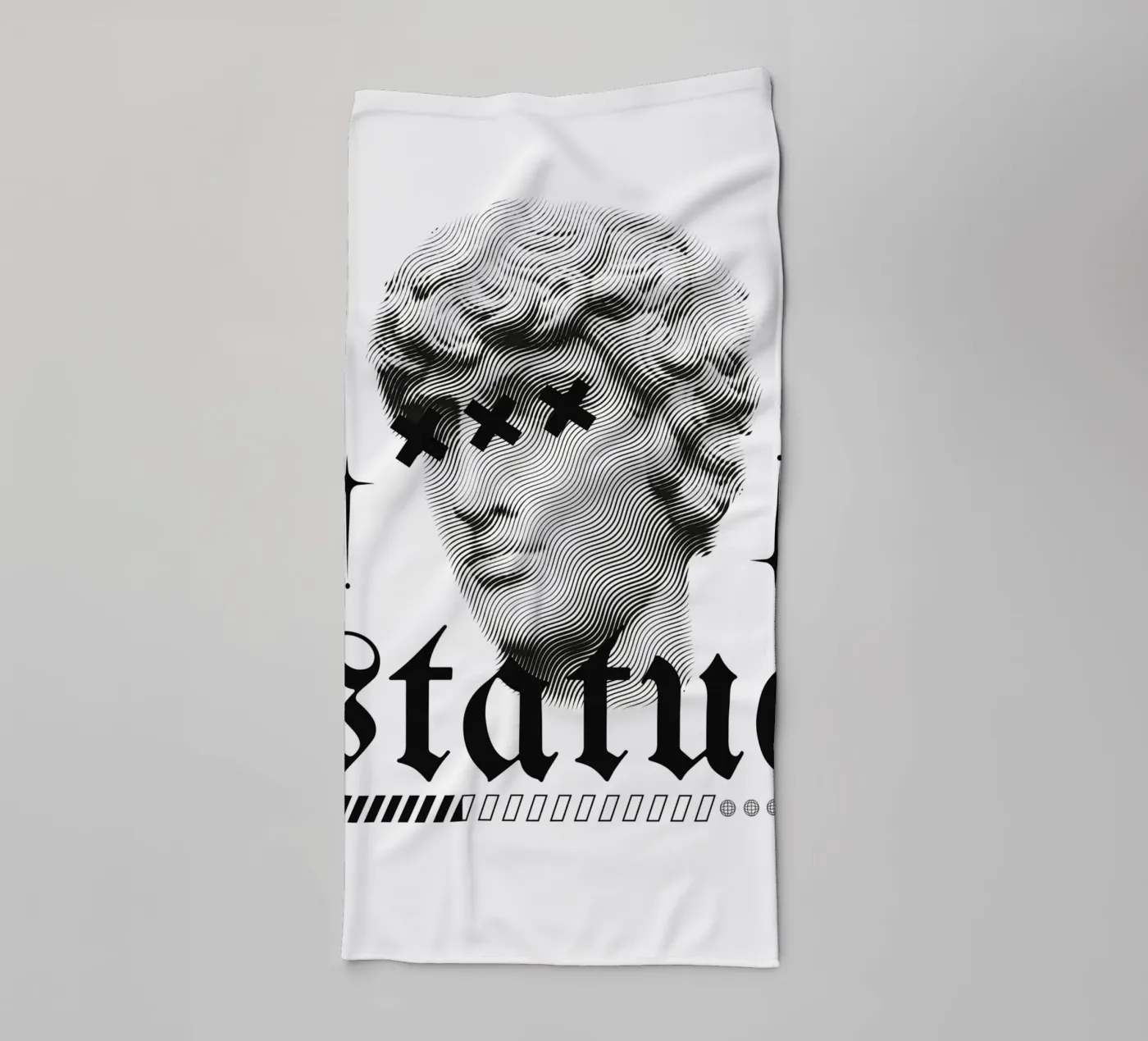 statue badhanddoek van mazzihanq