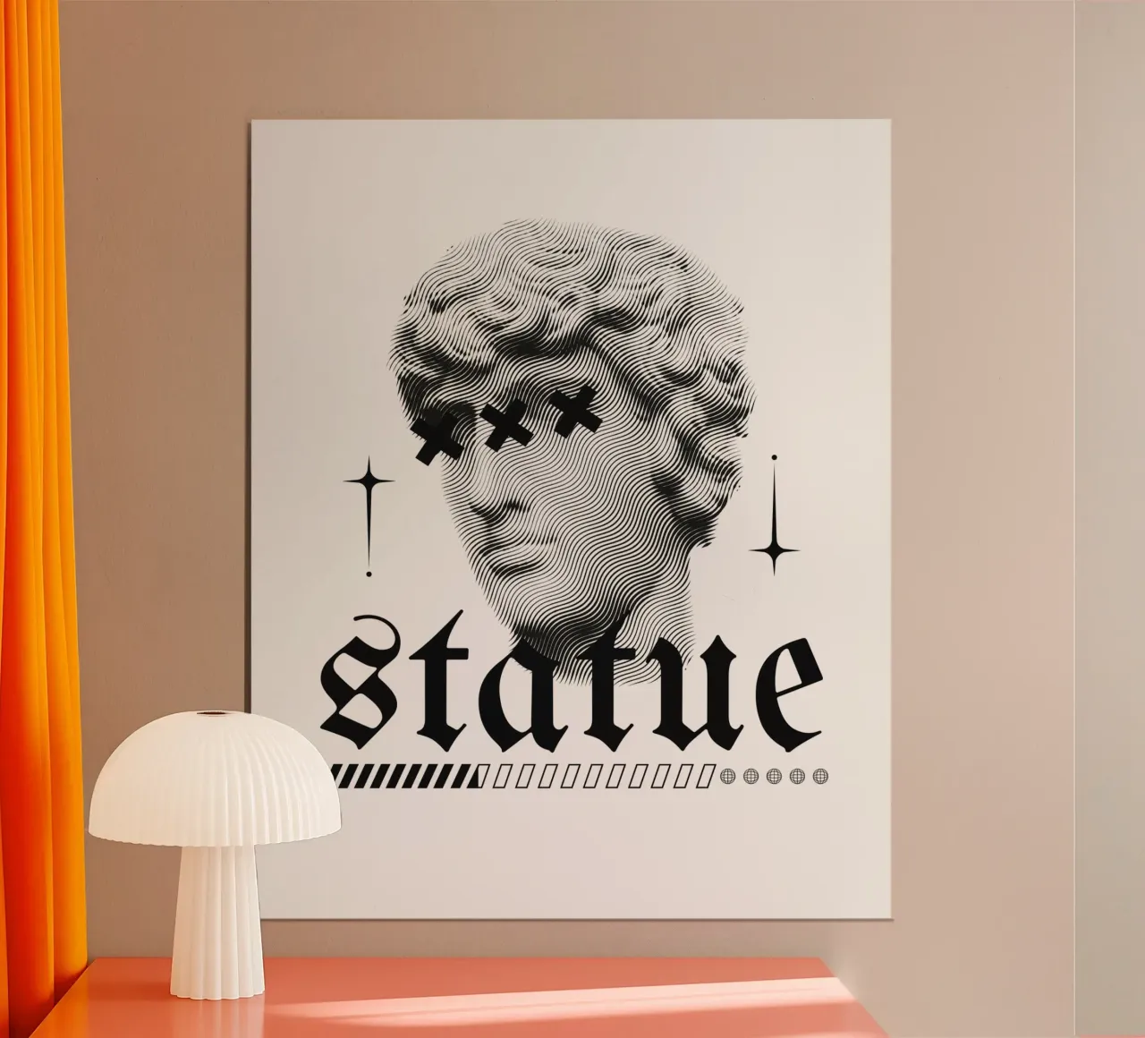 statue poster by mazzihanq