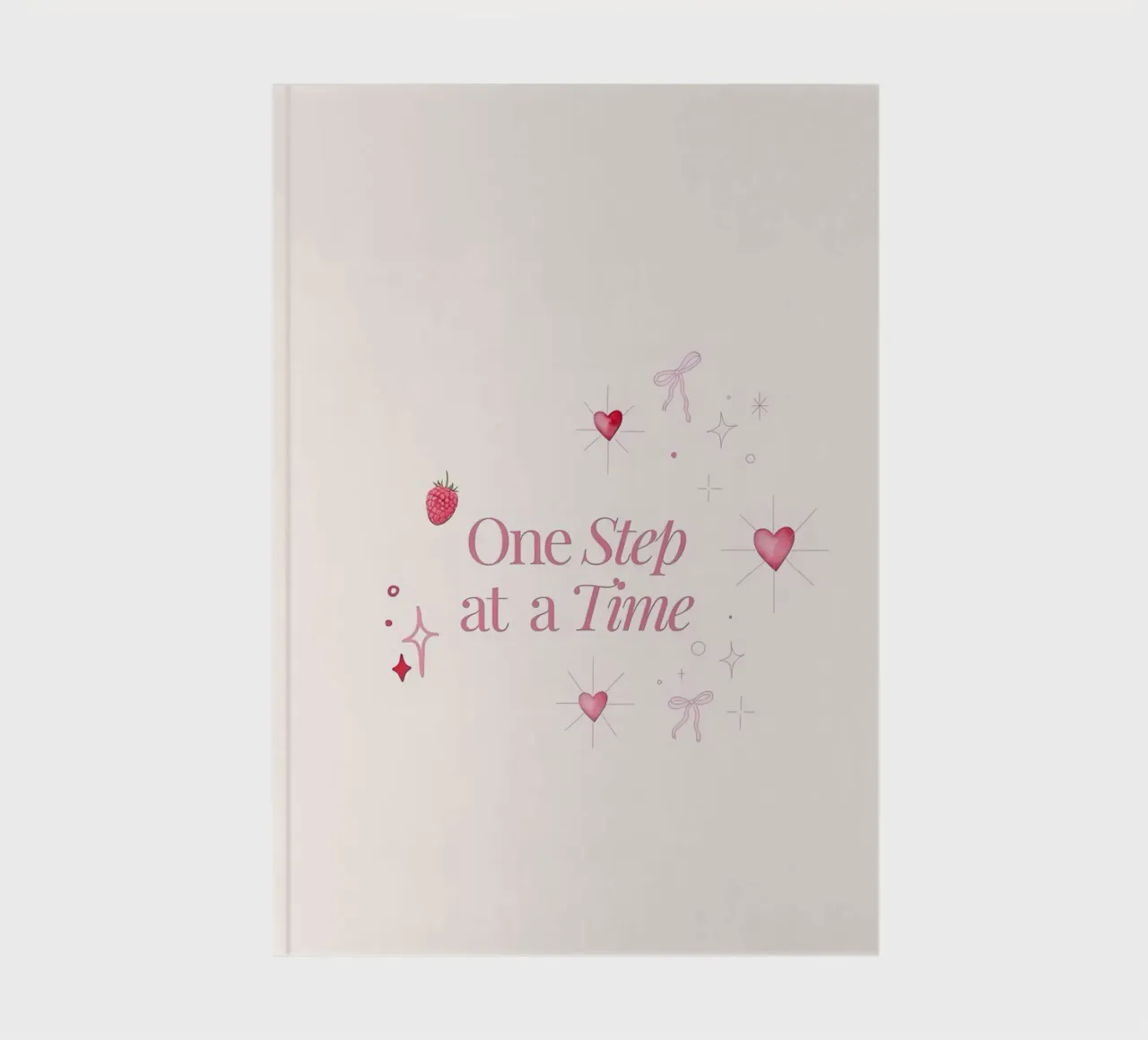 one step at a time notebook by bonglantrungmuoi