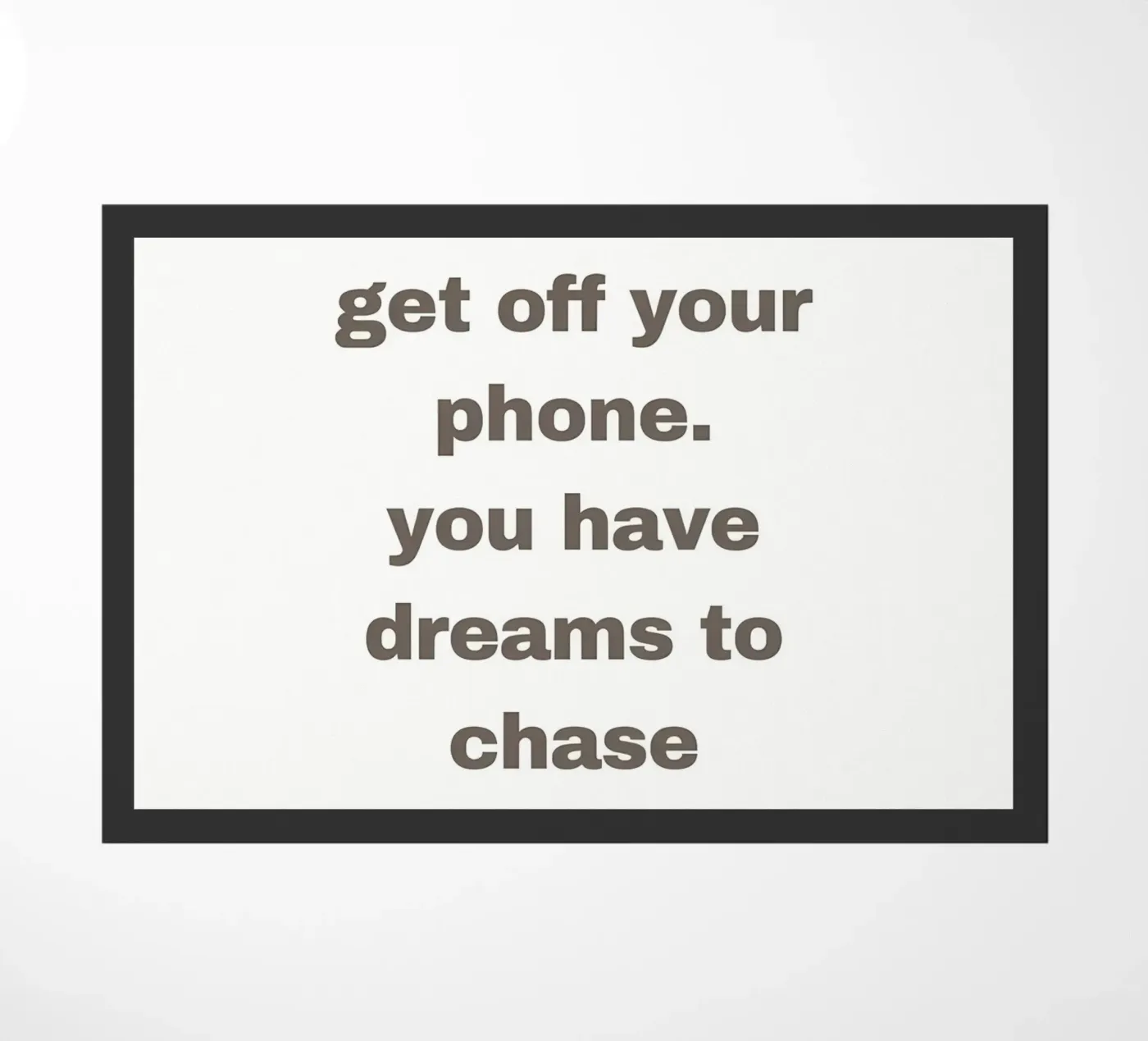 positive hinking mindset Fußmatte von bonglantrungmuoi