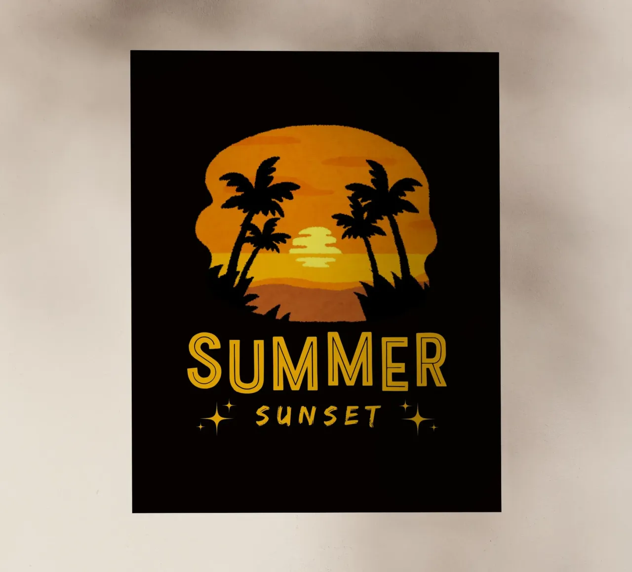 Sommer-Sonnenuntergang Backlit Folie von mazzihanq