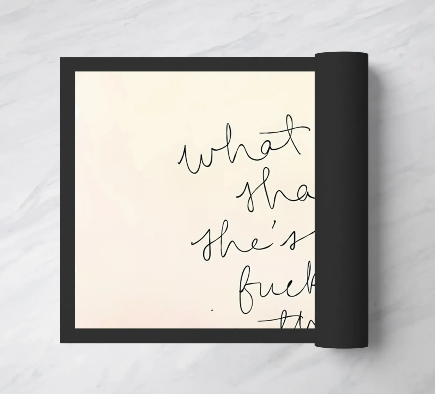 qoute Fußmatte von bonglantrungmuoi