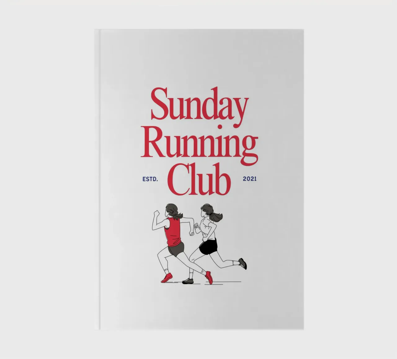 sunday running club notebook by mazzihanq