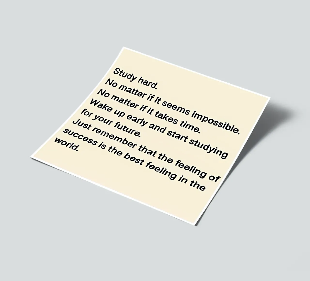 se souvenir de ce sentiment d'étude planche autocollant de bonglantrungmuoi