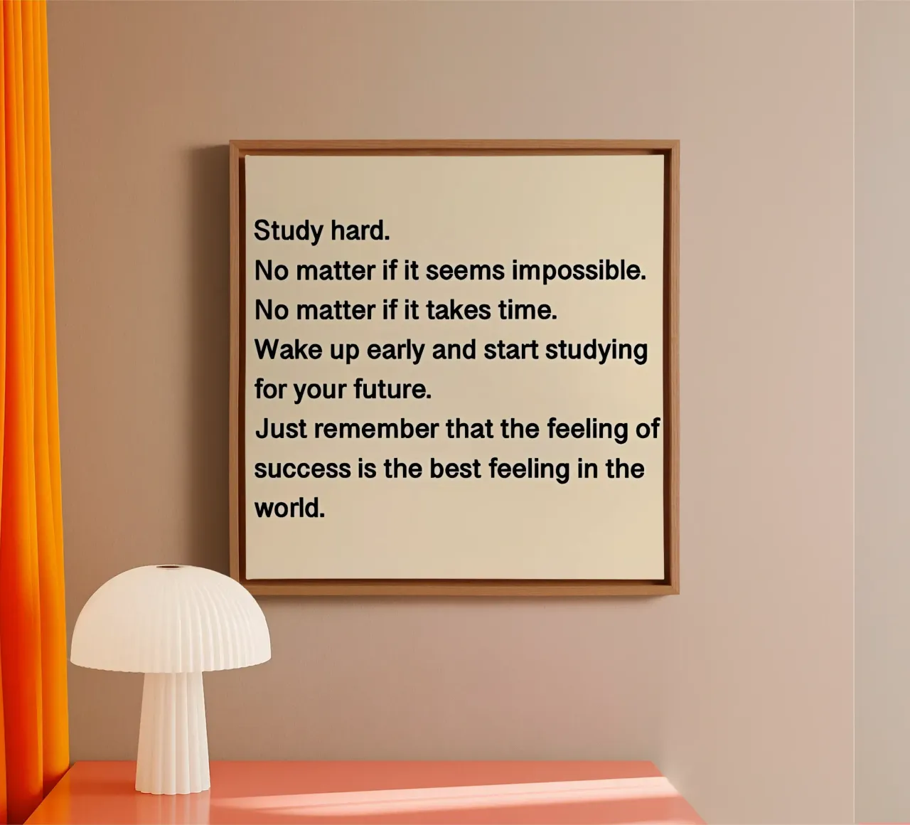 remeber that feeling of studie canvas with Floater frame by bonglantrungmuoi