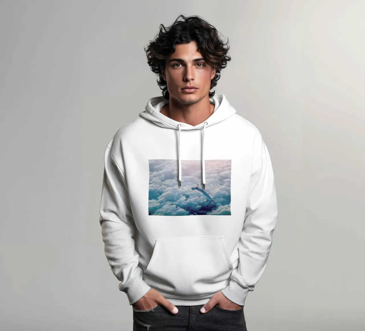 Plane sudadera con capucha de Eugene Soloviev