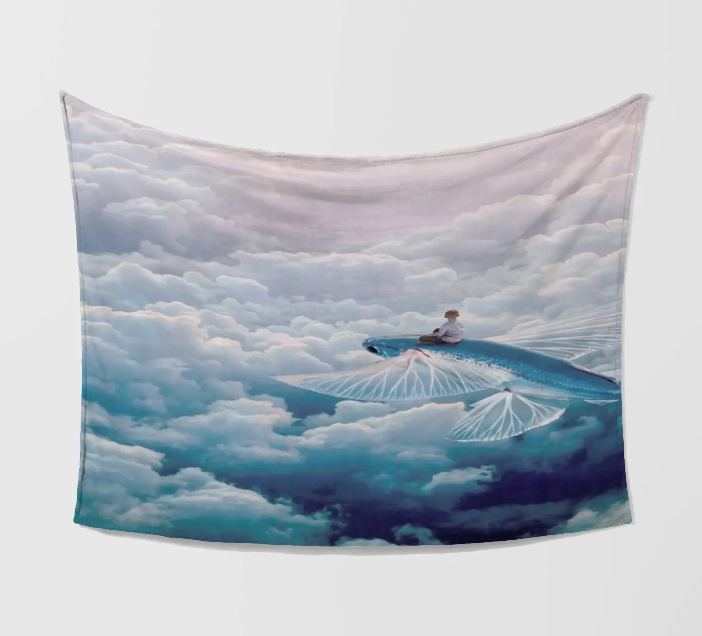 Plane Fleecedecke von Eugene Soloviev