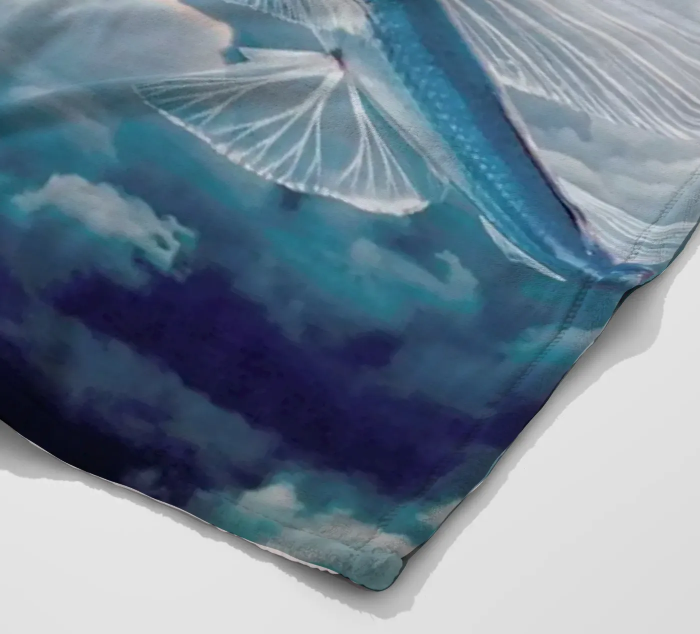 Plane Fleecedecke von Eugene Soloviev