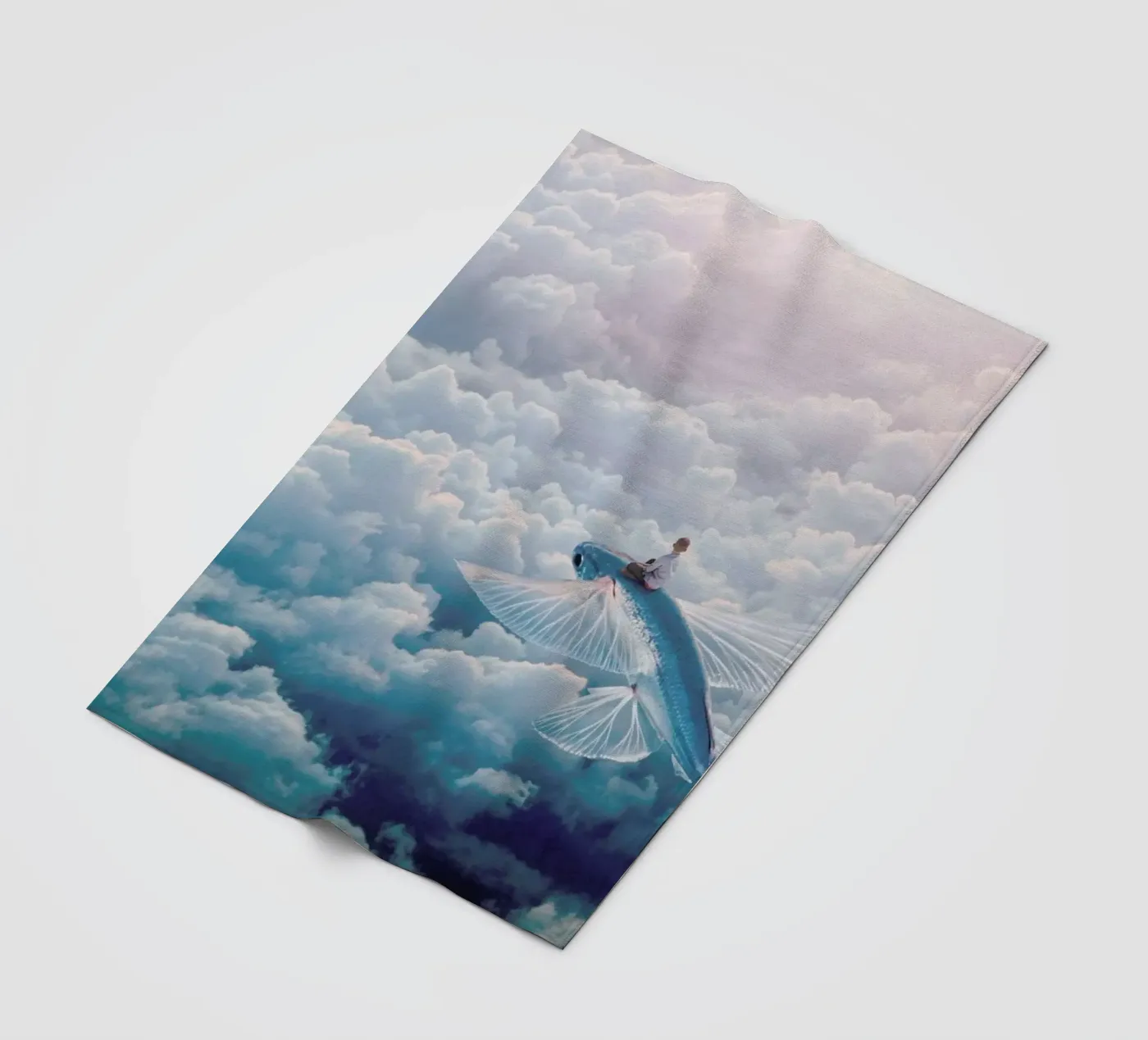 Plane Fleecedecke von Eugene Soloviev